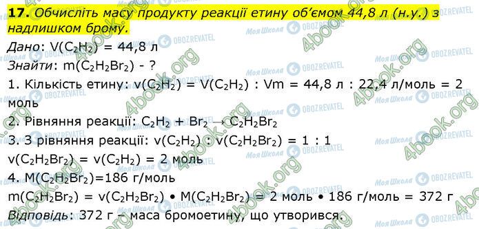 ГДЗ Хімія 10 клас сторінка Стр.67 (17)